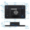 KIT-5G(128)  Raspberry Pi 5 (8GB RAM) KIT LCD 7 Inch SSD NVME 128GB - Complete SET SIAP PAKAI
